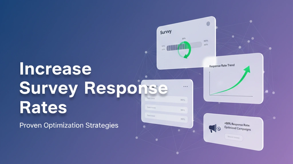Improving survey response rates with optimized feedback form design